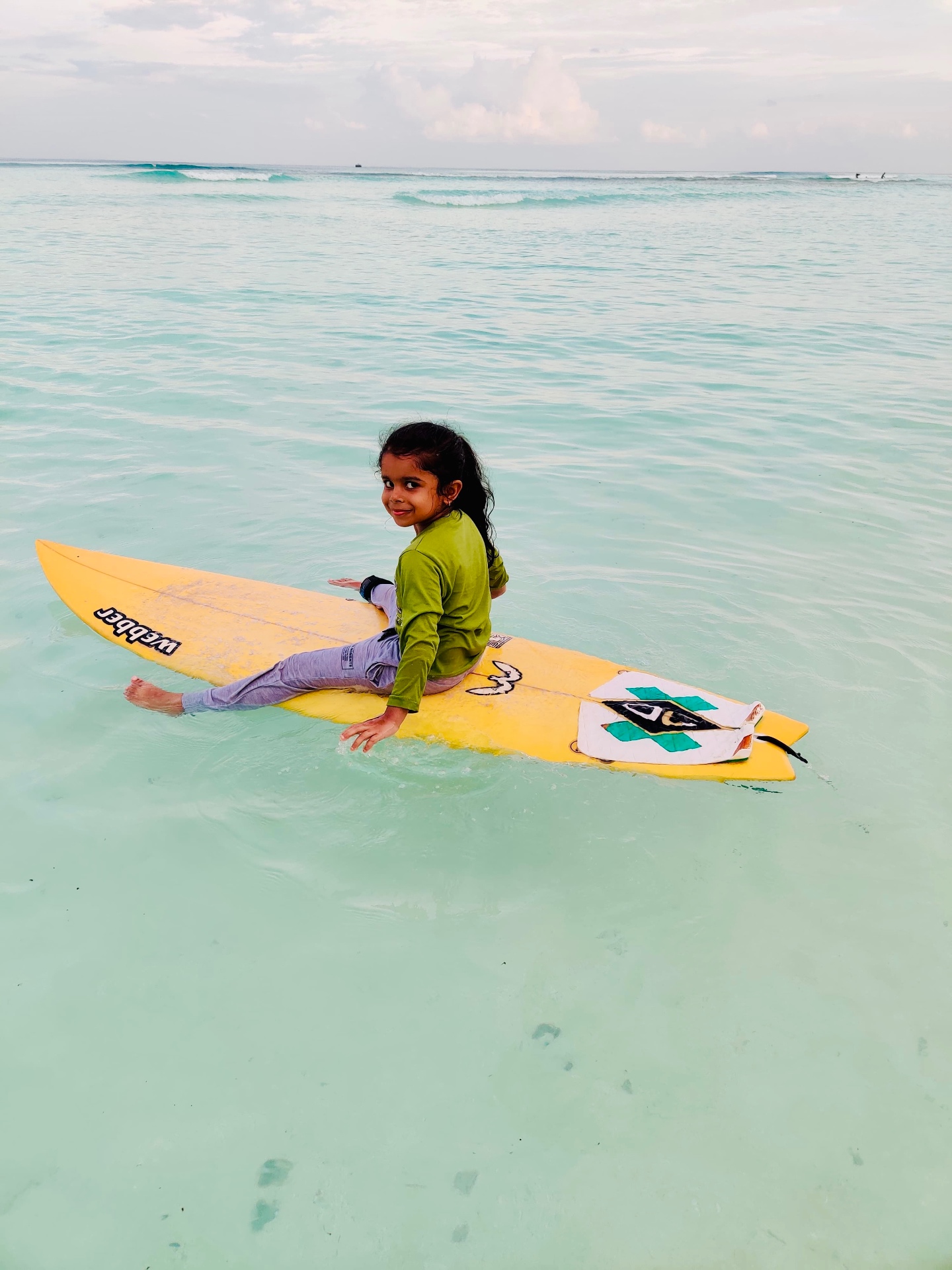 Palm-lined Lakshadweep beach at golden hour